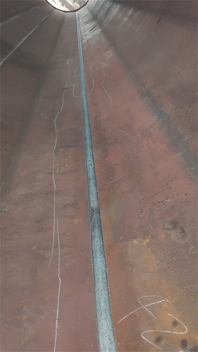 钢管杆内埋焊缝